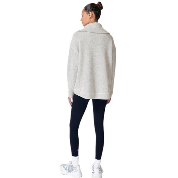 Sweaty Betty Cream Cowl Neck Sweater - Picture 3 of 11